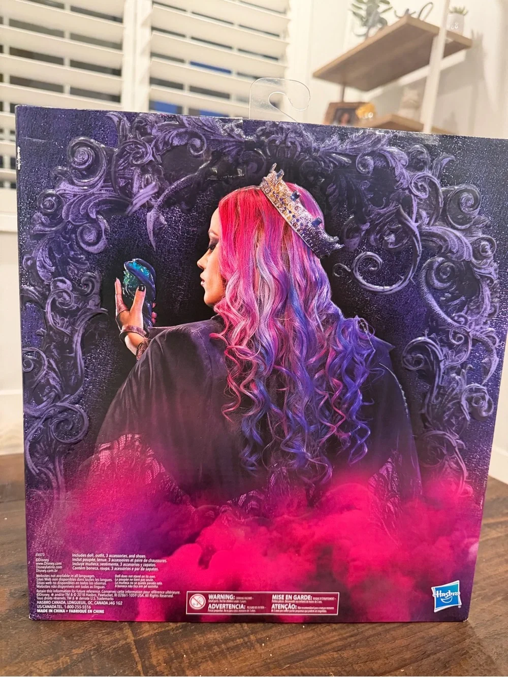 Disney Descendants Audrey Portrait Art – Pink & Purple Hair